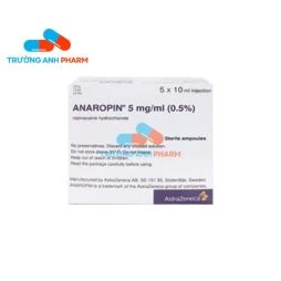 Anaropin 7,5mg/ml AstraZeneca - Thuốc gây tê, giảm đau